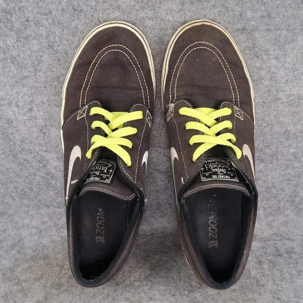 Nike Shoes Mens 9 Sneakers Stefan Janoski Sb Skate Casual Canvas Black Lace Up